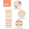 JELIEE 6 PCS Women's Bra Extenders 2 Hook 3 Row