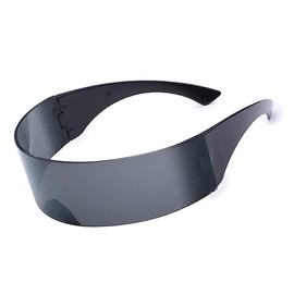 KYON Cyberpunk Space Shield Type Cosplay, Stylish, Future Sunglasses, Funny Glasses, Cool Glasses, Fancy Dress, Party Photo Props