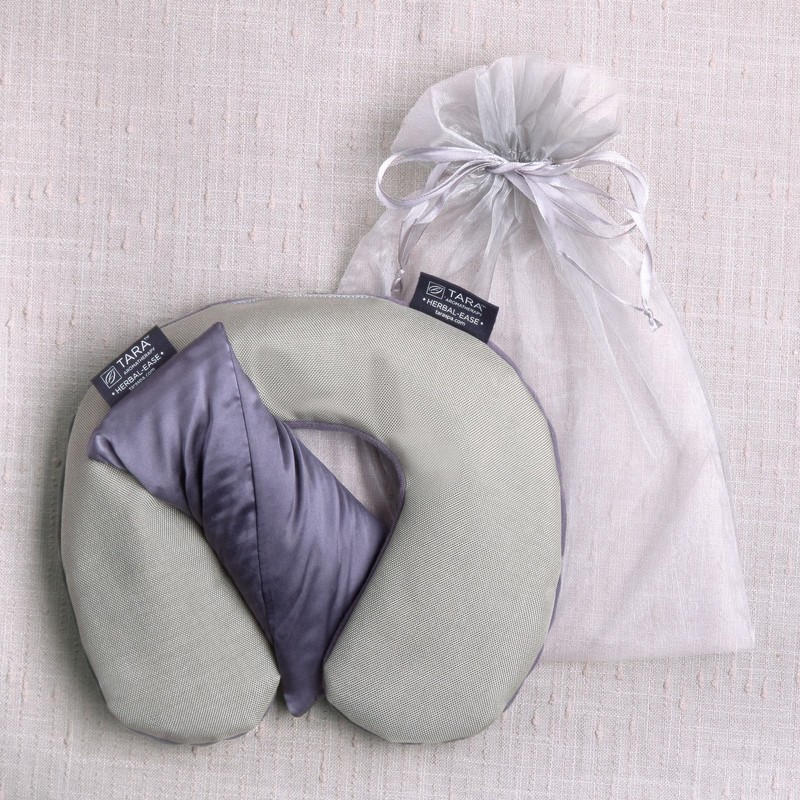 TARA Spa Therapy Herbal-Ease Aromatherapy Pillow Gift Bag Set, Neck