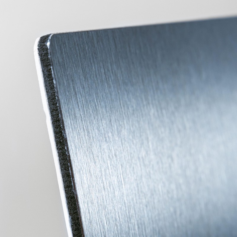 Legion Artist Panel, 1/8" Composite Brushed Aluminum with Stonehenge 100%