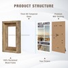 Rustic 5x7 Picture Frames, Reclaimed Barnwood Photo Frames with HD