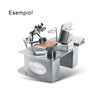 Steelman24 I Nuts and bolts sculpture Bricklayer Desk Organizer Office