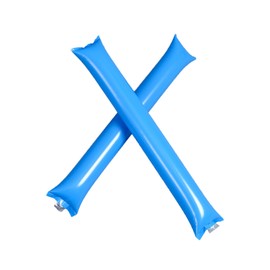 Cheering Balloons, Cheering Sticks, Light, Blue, Light Blue, Light Blue, Light Blue, Stick Balloons, For Events, Sports Festivals, Team Dividing, Cheering Goods, Straw, Balloons, Cheer Stick,