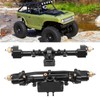 RC Car Metal Complete Front Rear Portal Axle Set Assembly