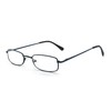 EYE ZOOM 3 Pack Classic Readers Rectangular Metal Reading Glasses