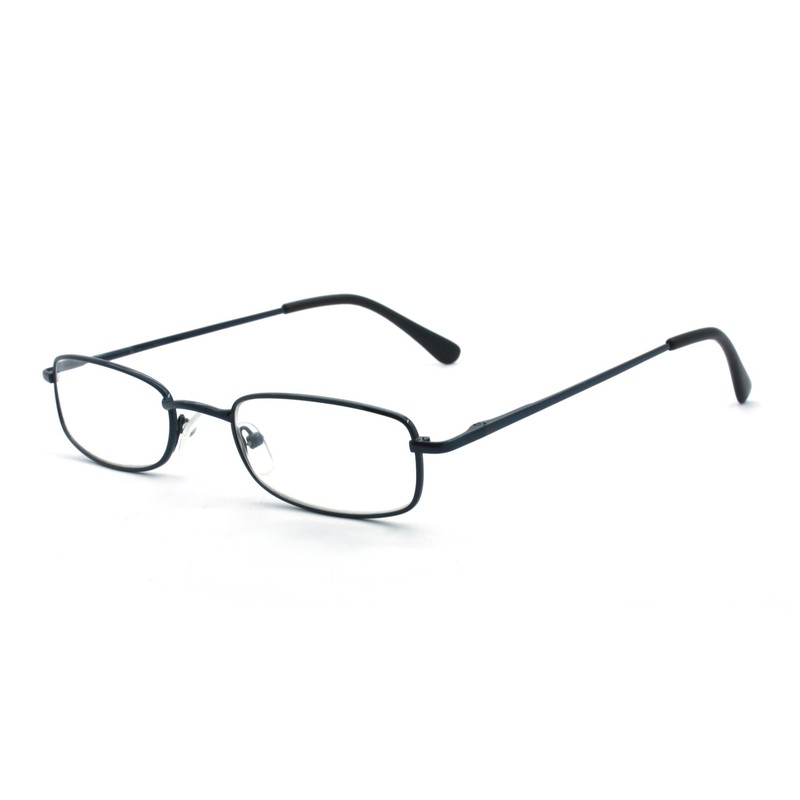 EYE ZOOM 3 Pack Classic Readers Rectangular Metal Reading Glasses