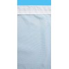 John Aird Denise - Plain White Net Curtain With Weighted