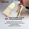 CYAFIXED Professional Grade Cyanoacrylate Super Glue, Super Thin Viscosity CA