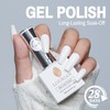 18ml Super White Gel Nail Polish, Nail Manicure Salon UV/LED