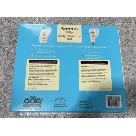 Aveeno Baby Daily Moisture Set, 2 Wash & Shampoo + 1 Lotion