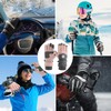 Pleneal Winter Ski Gloves Women Men, Windproof Waterproof Gloves with