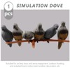 EXCEART Archery Targets Hunting Pigeon Target 3D Animal Dove Shaped