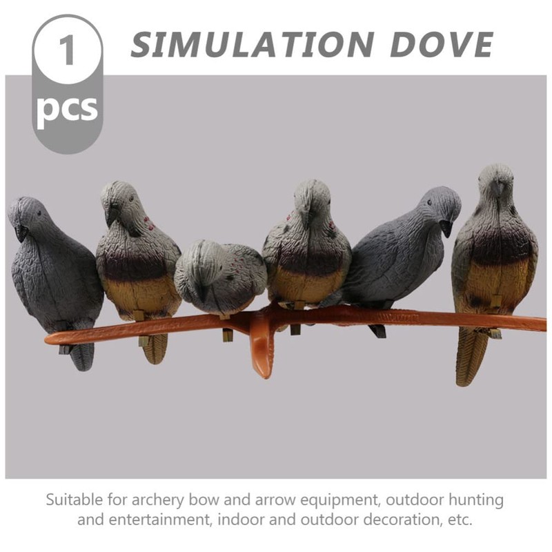 EXCEART Archery Targets Hunting Pigeon Target 3D Animal Dove Shaped