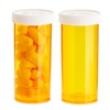 Juvale 50 Pack Empty Pill Bottles with Caps for Prescription