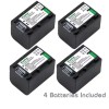 Kastar NP-FV70 Battery for Sony DCR-SX65 SX83 SX85, FDR-AX100, DEV-3