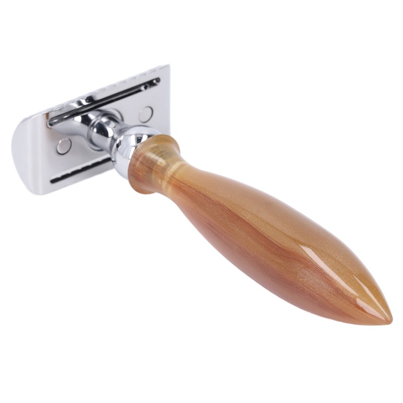Men Shaving Set Vintage Double Edge Blades Beard Grooming Set