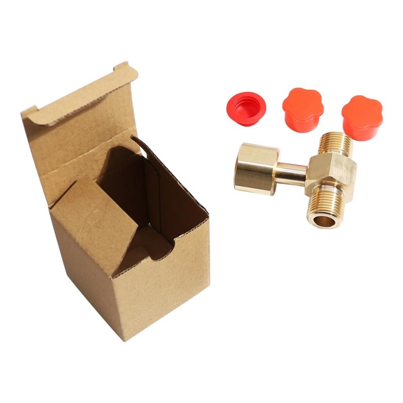 Byttlerom CO2 Tank Adapter CO2 Cylinder Tank W21.8-14 Adapter Converter