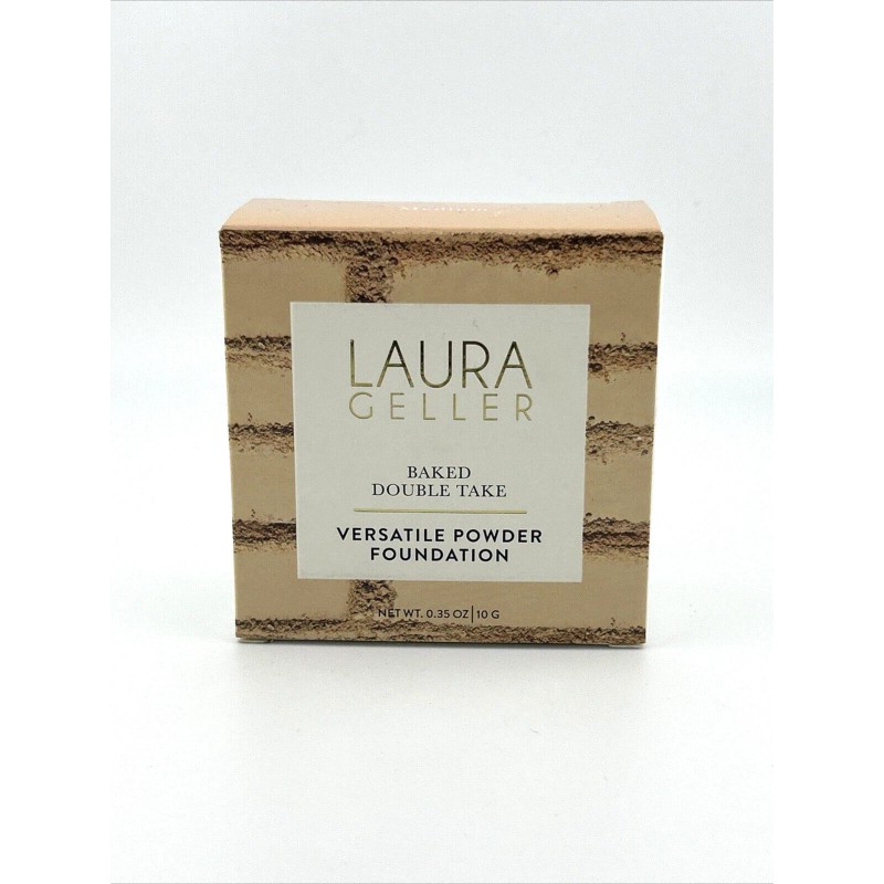 Laura Geller Baked Double Take Powder Foundation 0.35oz (Medium 22013)