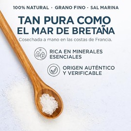 Sal Celtica | Celtic Salt | 84 Minerales | Electrolitos Naturales | Sin Refinar | Secado al Sol | 250g | 200+ Porciones