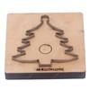 Leather Cutting Die Christmas Tree Shape Punch Cutter Craft Mould
