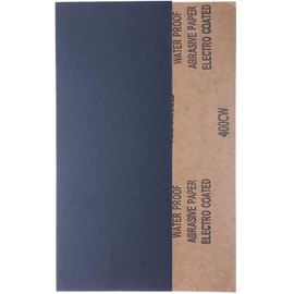 YoiYee 400 Grit Wet & Dry Sandpaper Sheets, 23 x 9.5cm, Fine Abrasive Sand Paper Roll for Wood, Metal, Plastic, Glass, Stone and Wall Sanding, 10 Pack