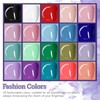 JODSONE 20 Colors Gel Nail Polish Kit with U V