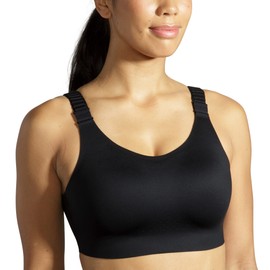 BROOKS 350086001 Dare Scoopback Run Bra 2.0 Sports Bra Women's Black Size 032DE