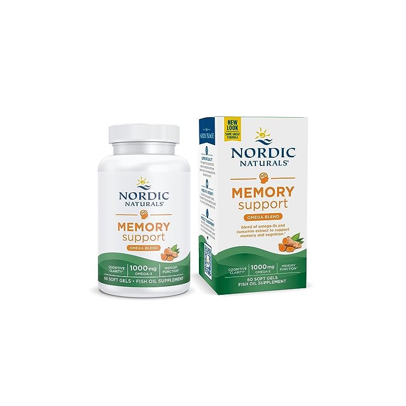 Nordic Naturals Omega Memory, 60 Count