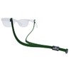 GOGGLESOC SUNNYSTRING: Adjustable Eyewear Retainer | Super Pack (dark green)