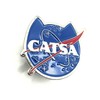 CATSA Kitty NASA Cute Metal Enamel Pin Badge