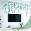 VePret Green Hanging String of Willow Wall Decals Peel and