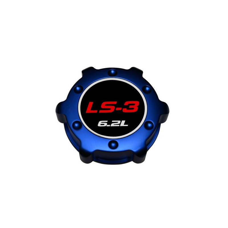 VMS RACING BLUE OIL CAP LS3 6.2L in Billet Aluminum