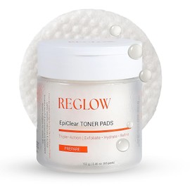 ReGlow EpiClear Toner Pads – Exfoliating Facial Pads with PHA, AHA, BHA & Niacinamide – Pore Refining, Hydrating & Resurfacing Daily Peel – Clinic-Inspired Skincare for Smooth Texture