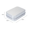 Soap Tin, 3 Pcs Soap Tins Made of Aluminum 9.6×6.8×3cm,