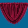 NetCurtainsUK Plain Beaded Voile Swags Net Curtains Voile Swag Valance