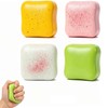 4 PCS Bread‑Toast‑Shaped Stress Relief Accessory Set, Portable for Anxiety