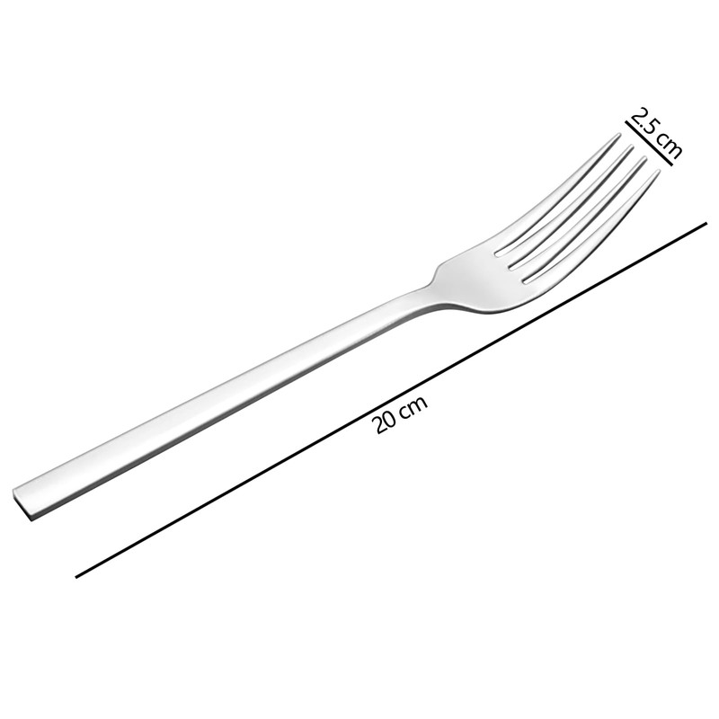 Kiddream 12-Piece Stainless Steel Dinner Forks, Kitchen Table Forks