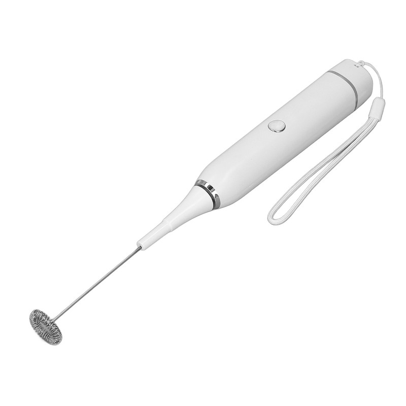 Electric Milk Frother Handheld 5V 2A 4W Sturdy PP Material