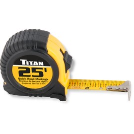 Titan 10906 25 Foot Tape Measure