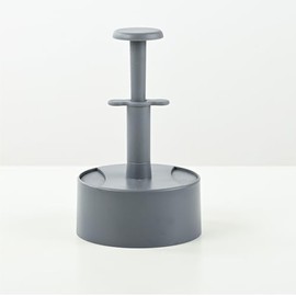 Generic Premium Burger Press Patty Maker, Stuffed Burger Mold with 100 Wax Papers, Perfect for Beef and Veggie Patties, 3.7 Inch Hamburger Press for BBQ and Cooking (Gray)