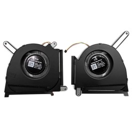 BestParts New Genuine CPU + GPU Cooling Fan Replacement for ASUS TUF Dash 15 (2022) FX517ZM FX517ZR, P/N: 13NR0990T01021 13NR0990T02021, 12V 0.6A (Note: Only for RTX 3060/3070 Series)