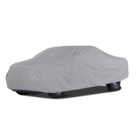 Covermates Contour Fit Car Cover - 3-Layer Construction, Mesh Vent, Elastic Hem, Vehicle Covers, Grey