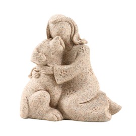J JULONE Dog Memorial Gifts for Loss of Dog, Pet Memorial Gifts for Dogs, Pet Loss Sympathy Gift, Pet Loss Gifts Dog, Gifts for Loss of Dog, Dog Passing Away Gifts - Dog Angel Figurines (Granitic)