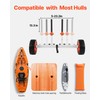 VEVOR Kayak Cart, 230 lbs Load Capacity, Canoe Cart Dolly