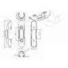 H2o Kayaks Deck Mounted Universal Paddle Clip (Only 1 Needed