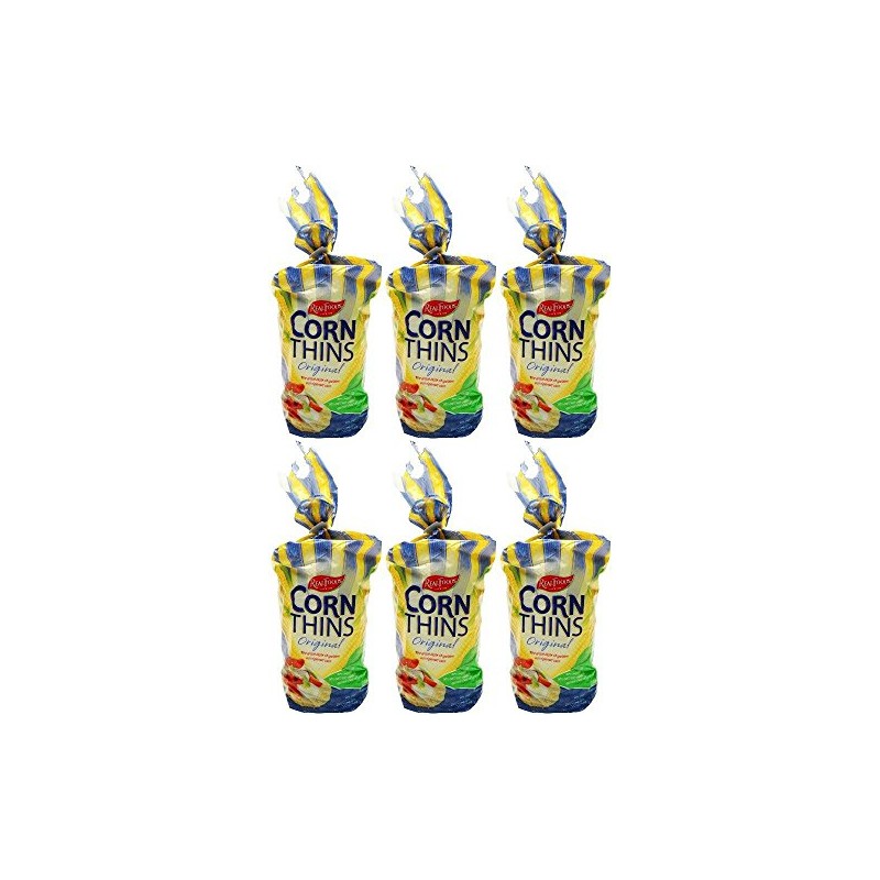 (6 PACK) - Realfoods - Corn Thins Original | 150g