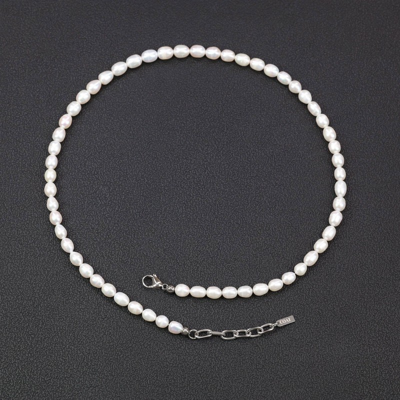 COAI Women's Men's Freshwater Pearl Necklace