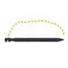 12PCS Tent Stakes Aluminum Alloy Three Edges Lightweight Tent Nail