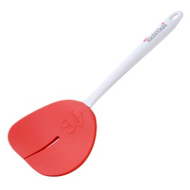Ernest A-77380 Turner Turner, Supervised by a Well-established Western Restaurant Kichikichi, Slit (Fits the Skin of the Pot for Easy Return), Dishwasher Safe (Pitatto Turner Kururincho), Red Brand, Used by Major Restaurants