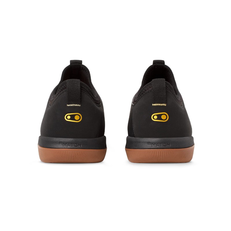 Crank Brothers Unisex Stamp Street Fabio Trainers, black gold